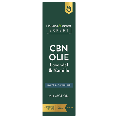 Holland & Barrett Expert CBN Olie Lavendel & Kamille - 10 ml