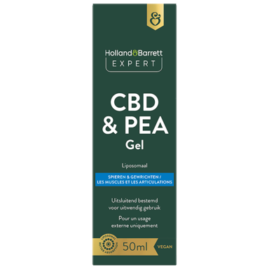 Holland & Barrett Expert CBD & PEA Liposomale Gel - 50ml