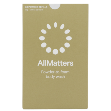 AllMatters Bodywash Refill - 3 x 25g