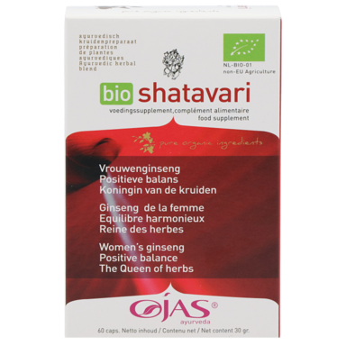 OJAS Ayurveda Bio Shatavari - 60 capsules