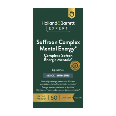 Holland & Barrett Expert Saffraan Complex Mental Energy Liposomaal - 60 capsules