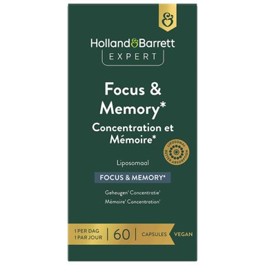 Holland & Barrett Expert Focus & Memory¹  Liposomaal - 60 capsules