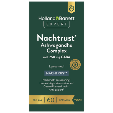 Holland & Barrett Expert Nachtrust* Ashwagandha Complex Liposomaal - 60 capsules