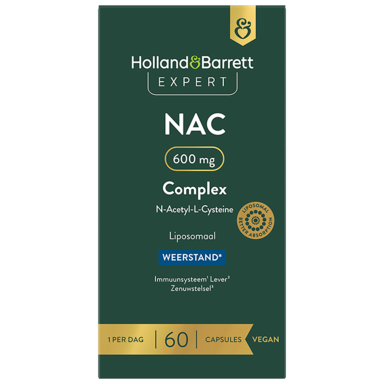 Holland & Barrett Expert NAC Complex 600 mg Liposomaal - 60 capsules