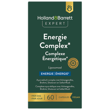 Holland & Barrett Expert Energie complex* - 60 capsules