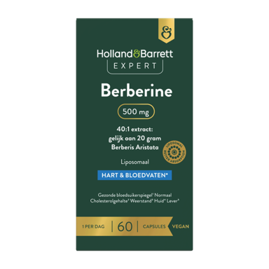 Holland & Barrett Expert Berberine 500 mg Liposomaal - 60 capsules