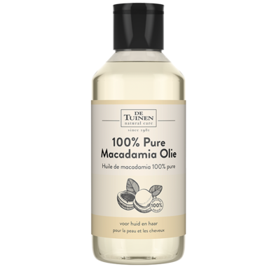De Tuinen 100% Pure Macadamia Olie - 150ml