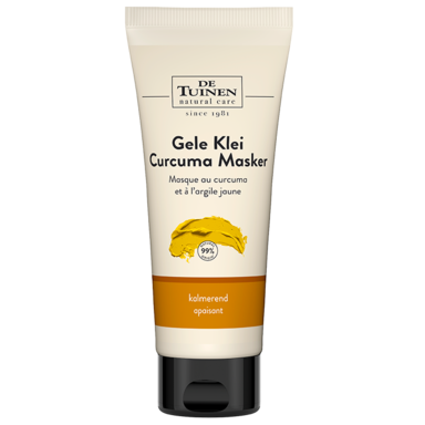 De Tuinen Masque à l'Argile Jaune et Curcuma - 100ml