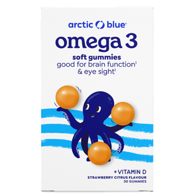 Arctic Blue Omega 3 Soft Gummies Kids – 30 gummies