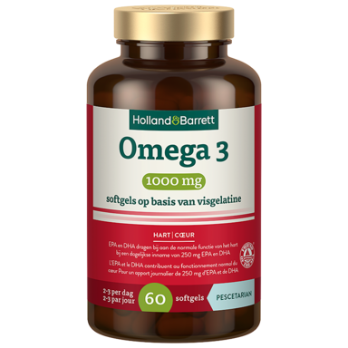 Holland & Barrett Omega-3 1000mg - 60 softgels