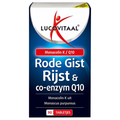 Lucovitaal Rode Gist Rijst & Co-enzym Q10 - 90 Tabletten