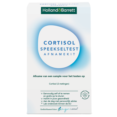 Holland & Barrett Cortisol Speekseltest Afnamekit - 1 stuk, 2 buisjes
