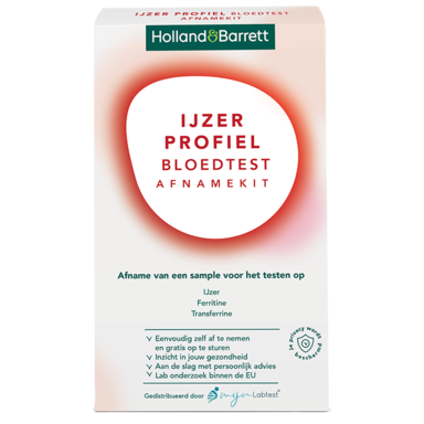 Holland & Barrett IJzerprofiel Bloedtest Afnamekit - 1 stuk