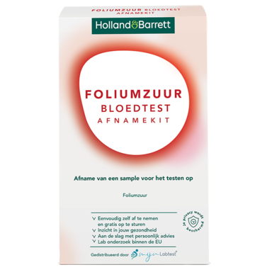 Holland & Barrett Foliumzuur Bloedtest Afnamekit - 1 stuk