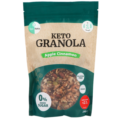 Go-Keto Granola Apple Cinnamon - 290g