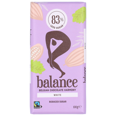 Balance Witte Chocoladereep - 100 g