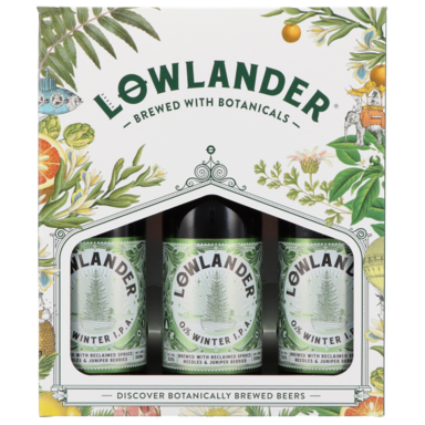 Lowlander Coffret I.P.A. Hiver 0.3% - 3 x 330ml