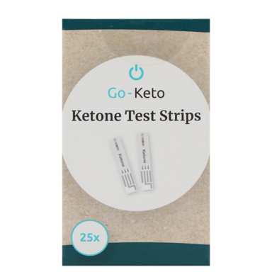 Go-Keto Ketone Test Strips – 25 stuks