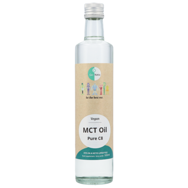 Go-Keto Huile MCT C8 Pure - 500 ml