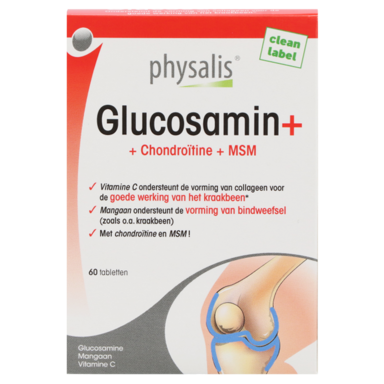 Physalis Glucosamin+ Chondroïtine + MSM - 60 tabletten