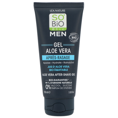 So'Bio étic Men After-Shave Gel Aloe Vera - 100ml