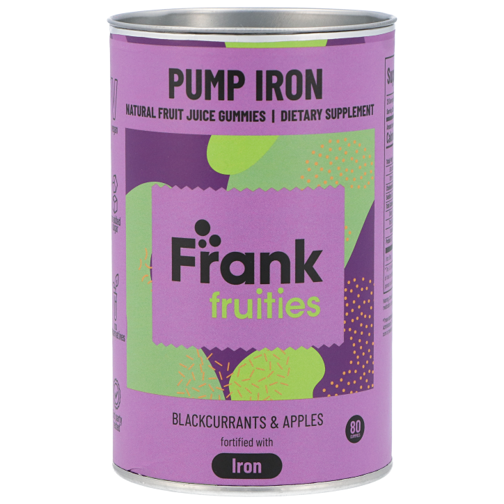 FRANK Fruities Pump Iron - 80 gummies