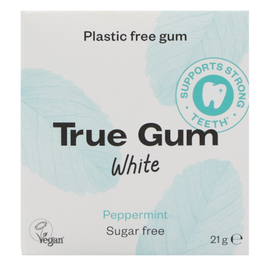 True Gum White Peppermint Sugar Free - 21g