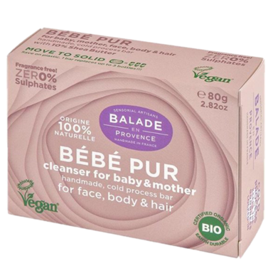 Balade En Provence Bébé Pur Solid Cleanser - 80g