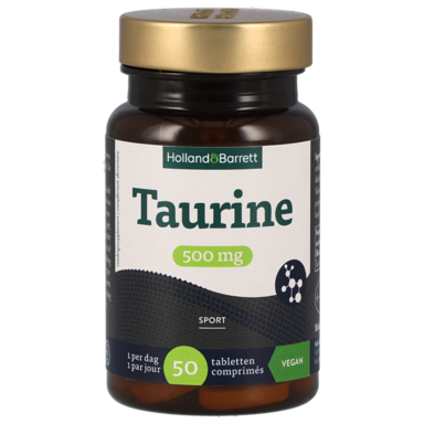 Holland & Barrett Taurine 500mg - 50 tabletten