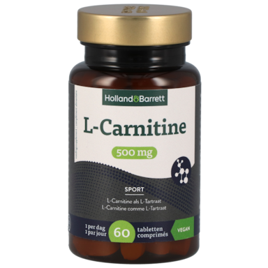 Holland & Barrett L-Carnitine 500mg - 60 tabletten