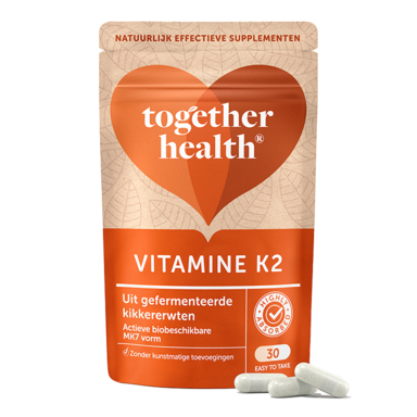 Together Health Vitamine K2 uit Gefermenteerde Kikkererwten - 30 capsules