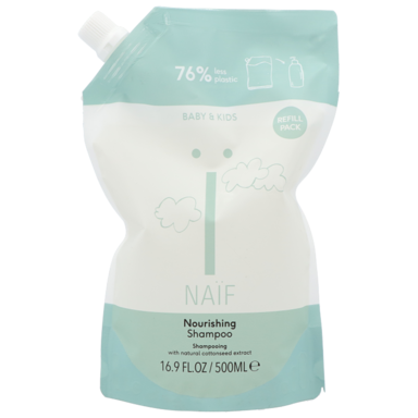 Naïf Baby & Kids Nourishing Shampoo Refill Pack - 500ml
