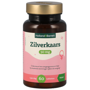 Holland & Barrett Zilverkaars 50mg - 60 tabletten