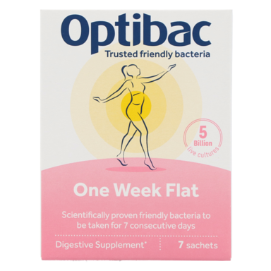 Optibac One Week Flat Probiotica - 7 sachets