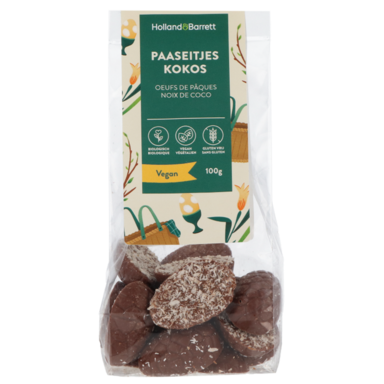 Holland & Barrett Vegan Oeufs de Pâques Noix de Coco - 100g
