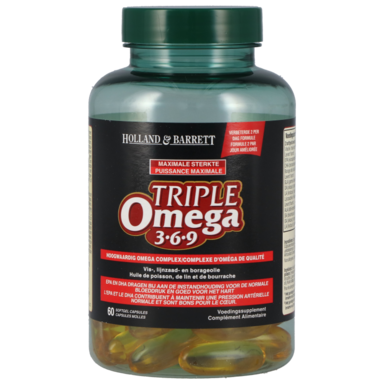 Holland & Barrett Triple Omega 3-6-9 - 60 capsules