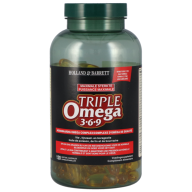 Holland & Barrett Triple Omega 3-6-9 - 120 capsules