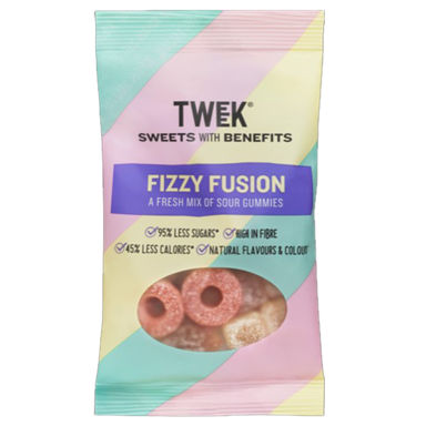 Tweek Fizzy Fusion Zure Gummies - 80g