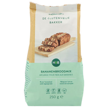 De Glutenvrije Bakker Bananenbroodmix - 250g