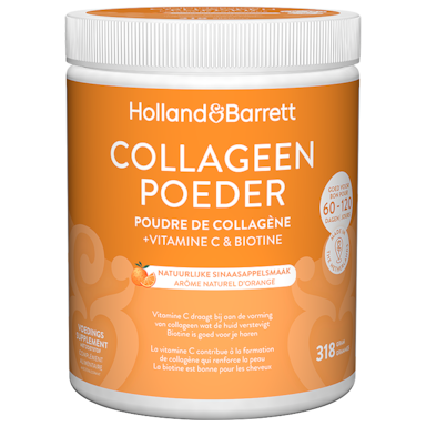 Holland & Barrett Collageen Poeder + Vitamine C & Biotine - 318 gram