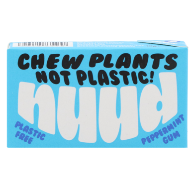 Nuud Gum Peppermint - 9 stuks