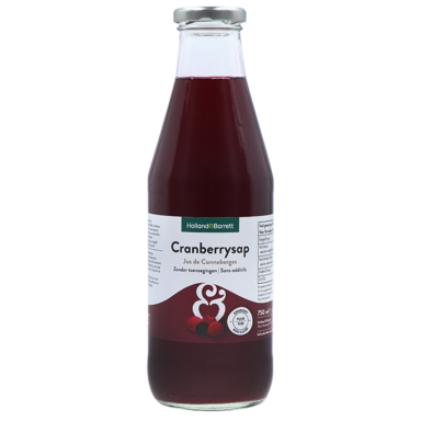 Holland & Barrett Cranberrysap Ongezoet - 750ml