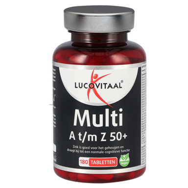 Lucovitaal Multi A t/m Z 50+ - 180 tabletten