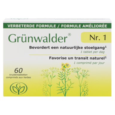 Grünwalder Nr. 1* - 60 kruidentabletten