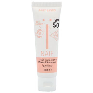 Naïf Baby & Kids High Protection Mineral Sunscreen SPF 50 - 30ml