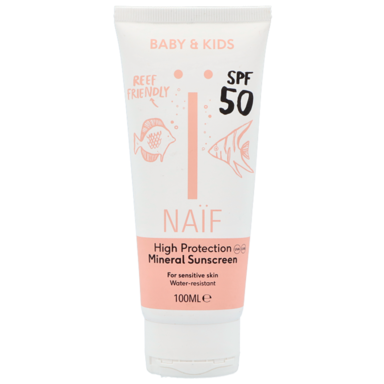 Naïf Baby & Kids High Protection Mineral Sunscreen SPF 50 - 100ml