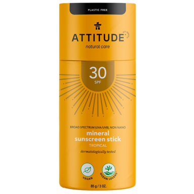 Attitude Mineral Sunsceen Stick SPF 30 Tropical - 85g