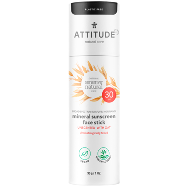 Attitude Bâton Solaire Minéral SPF30 Bébés et Enfants - 30g