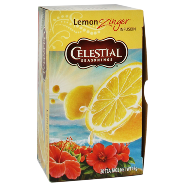Tisane Celestial Seasonings Lemon Zinger (20 sachets)