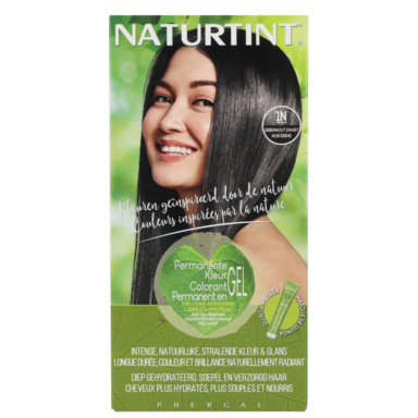 Naturtint Permanente Haarkleuring 1N Ebbenhout Zwart